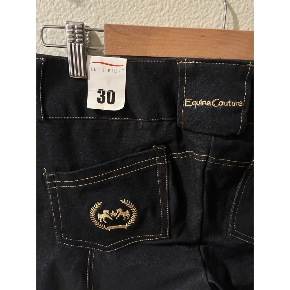 Womens Riding Pants Equine Couture Let's Ride Sz 30 Equestrian Horse Western NWT